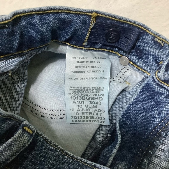 Wrangler Boys Slim Jeans Sz 10 Slim - Picture 3 of 8